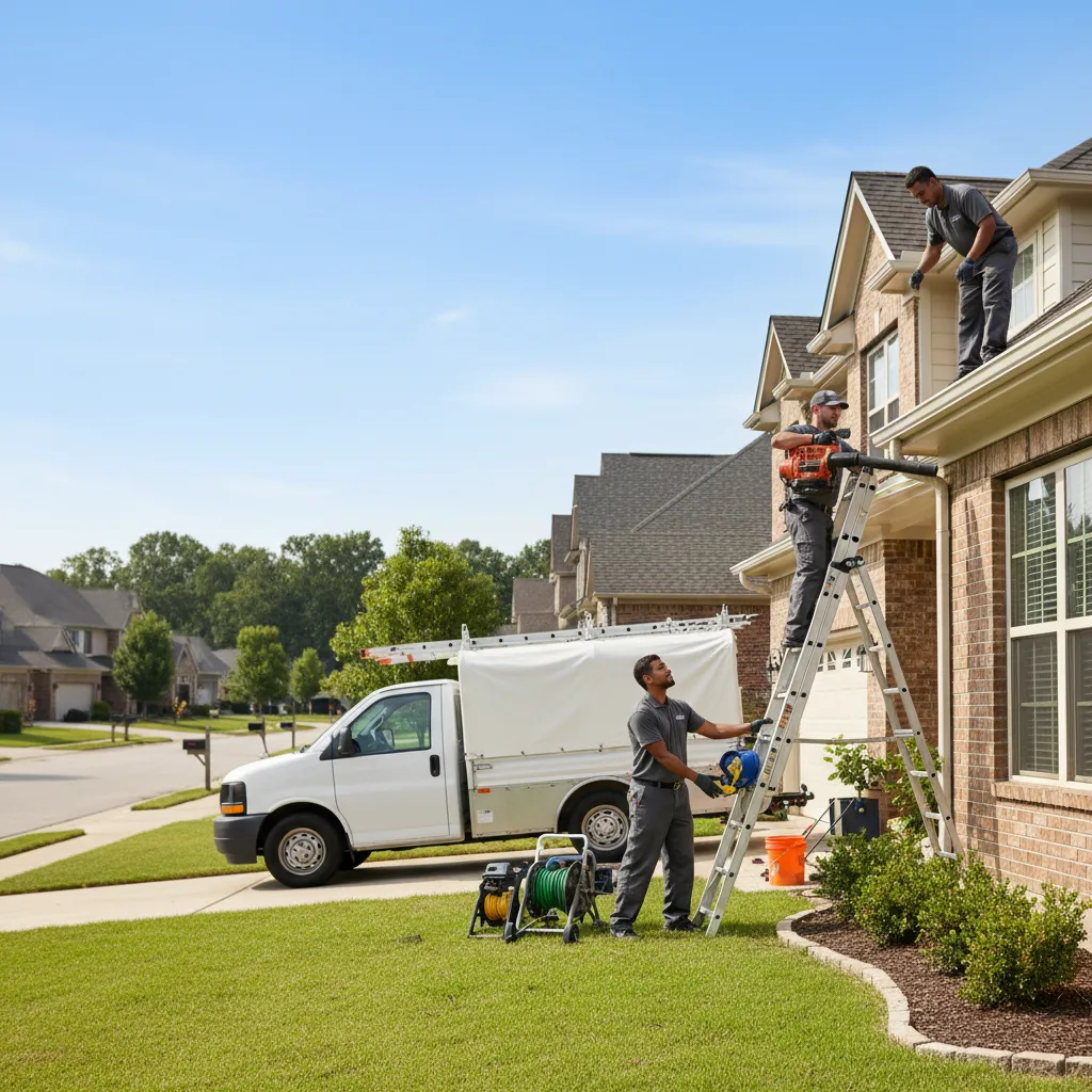 Home Gutter Service in Ninnekah, OK near me